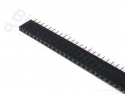 Headerpin socket female 1x40 pins